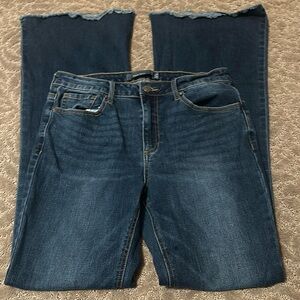 Indigo Rising Flare Jeans